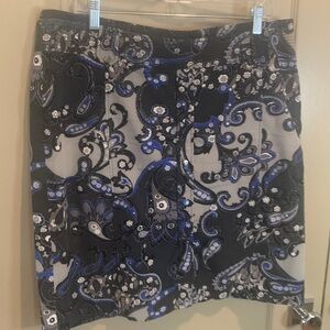 Etcetera Corduroy Skirt, Size 16